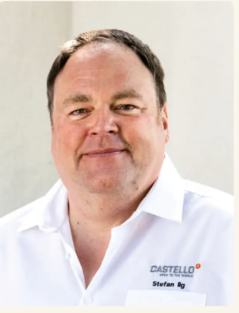 Stefan Ilg, Verkaufsdirektor von Castello